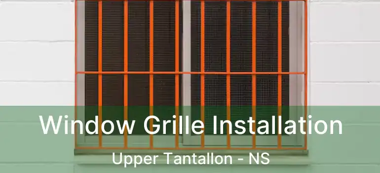  Window Grille Installation Upper Tantallon - NS