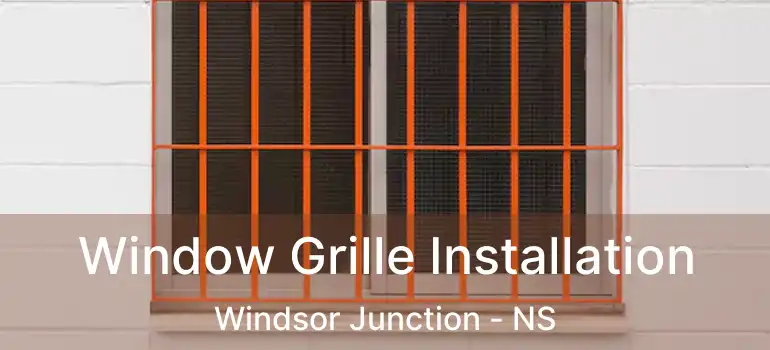  Window Grille Installation Windsor Junction - NS