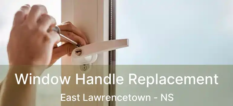  Window Handle Replacement East Lawrencetown - NS