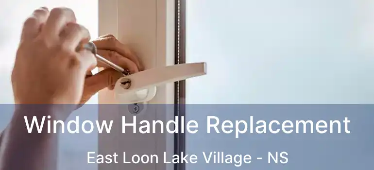  Window Handle Replacement East Loon Lake Village - NS