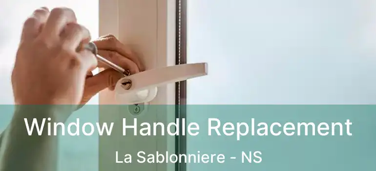  Window Handle Replacement La Sablonniere - NS