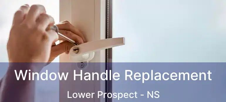  Window Handle Replacement Lower Prospect - NS