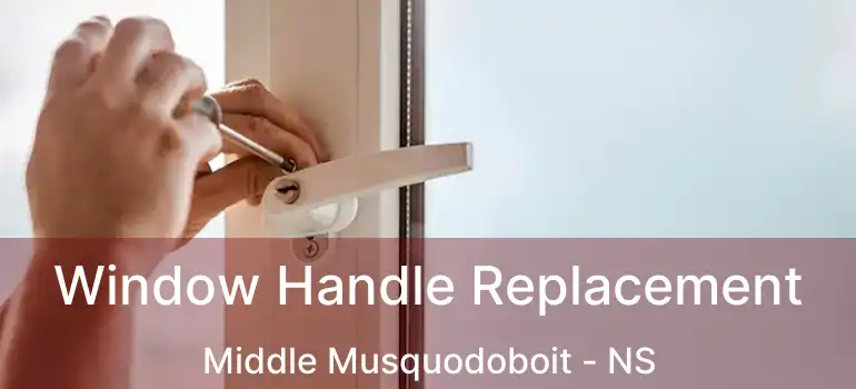  Window Handle Replacement Middle Musquodoboit - NS