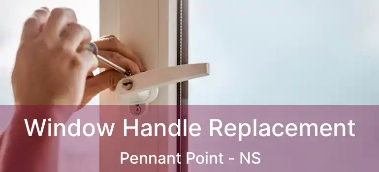  Window Handle Replacement Pennant Point - NS