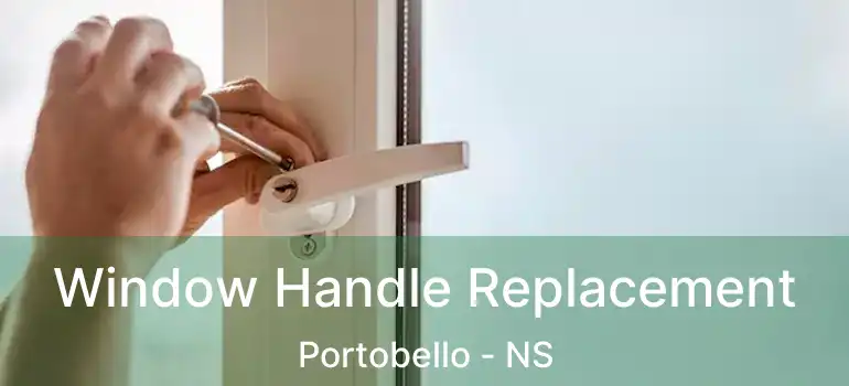  Window Handle Replacement Portobello - NS