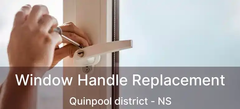  Window Handle Replacement Quinpool district - NS