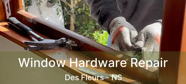  Window Hardware Repair Des Fleurs - NS