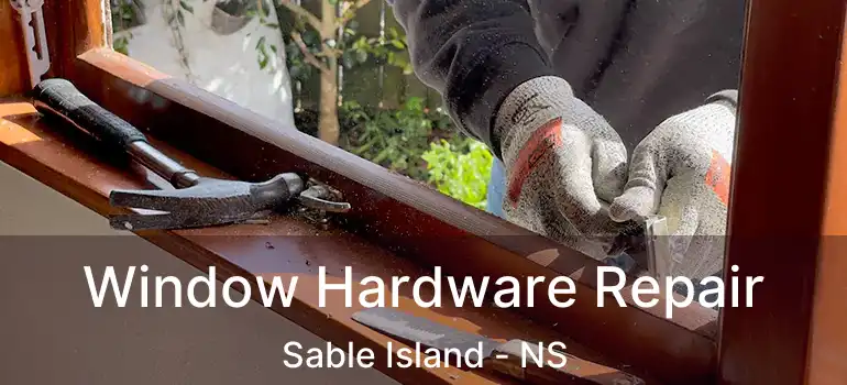  Window Hardware Repair Sable Island - NS