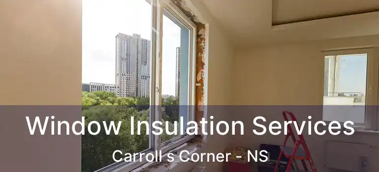  Window Insulation Services Carroll s Corner - NS