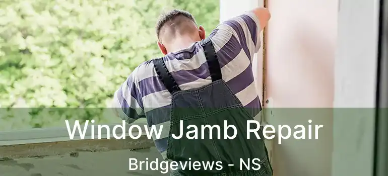  Window Jamb Repair Bridgeviews - NS