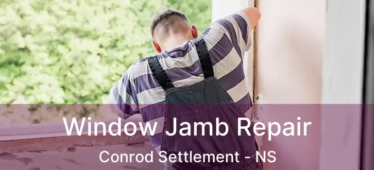  Window Jamb Repair Conrod Settlement - NS