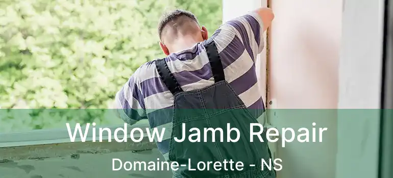  Window Jamb Repair Domaine-Lorette - NS