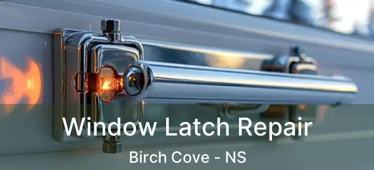  Window Latch Repair Birch Cove - NS