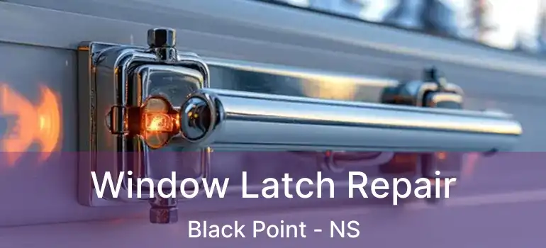  Window Latch Repair Black Point - NS