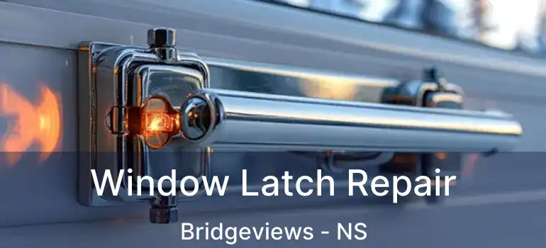  Window Latch Repair Bridgeviews - NS