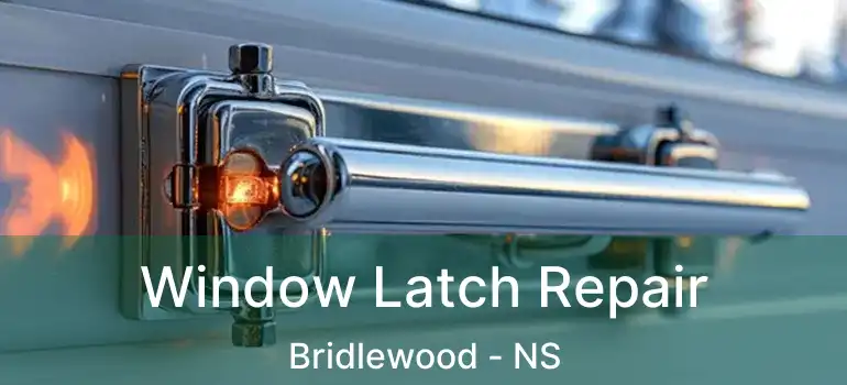  Window Latch Repair Bridlewood - NS