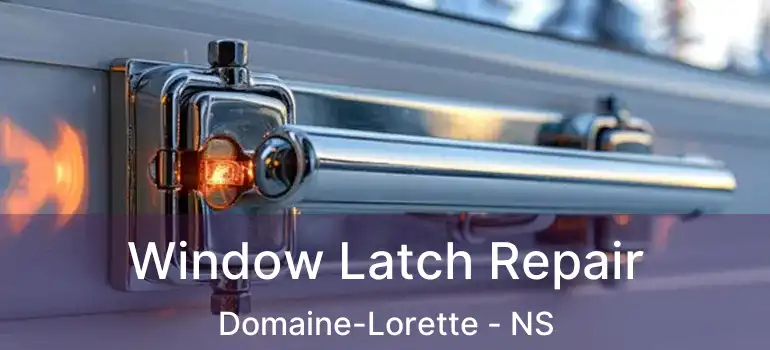  Window Latch Repair Domaine-Lorette - NS