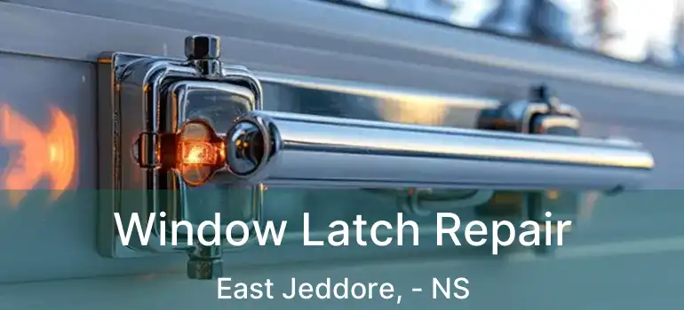  Window Latch Repair East Jeddore, - NS