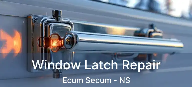  Window Latch Repair Ecum Secum - NS