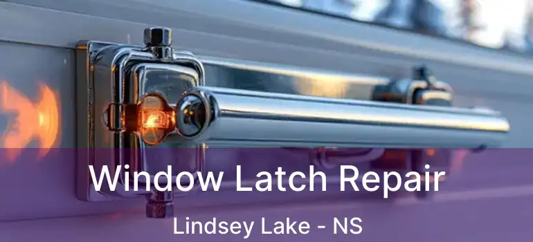  Window Latch Repair Lindsey Lake - NS