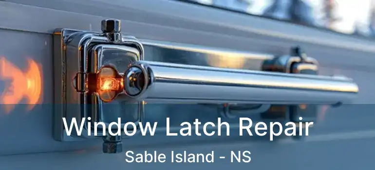  Window Latch Repair Sable Island - NS