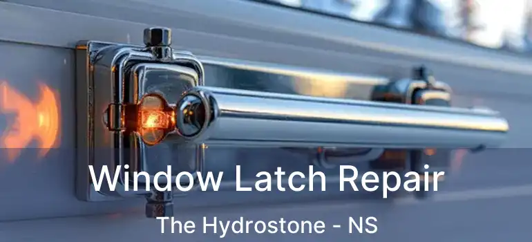  Window Latch Repair The Hydrostone - NS