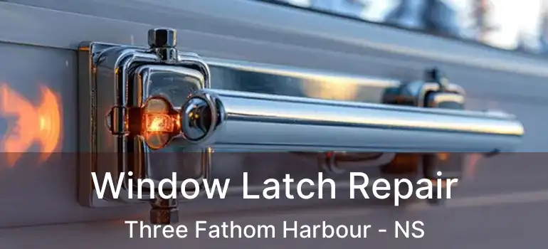  Window Latch Repair Three Fathom Harbour - NS