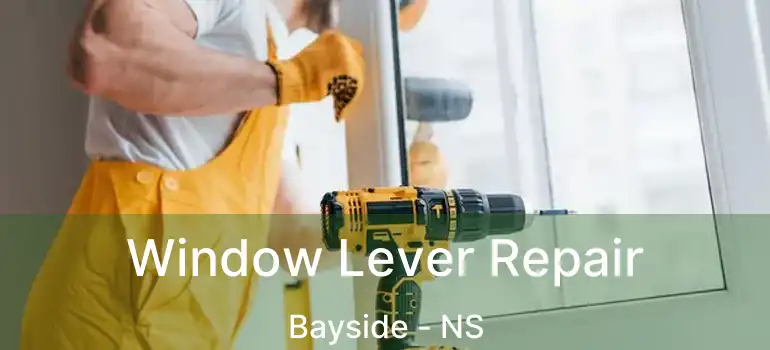  Window Lever Repair Bayside - NS