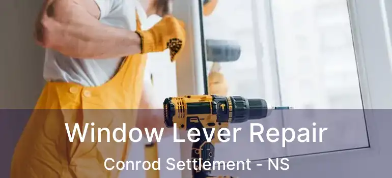  Window Lever Repair Conrod Settlement - NS