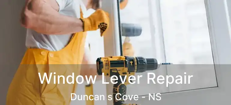  Window Lever Repair Duncan s Cove - NS