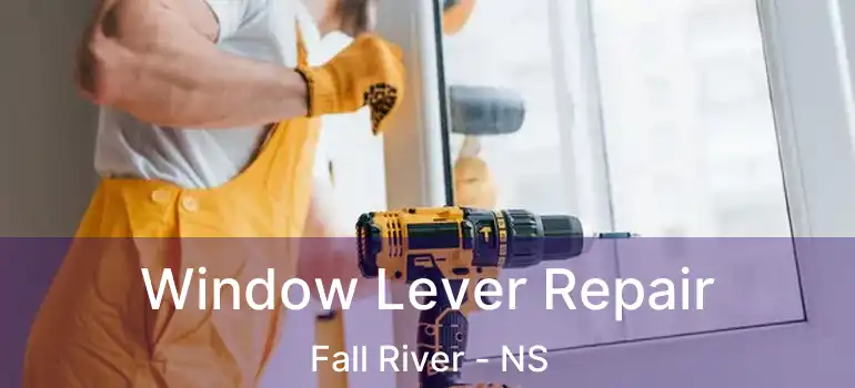  Window Lever Repair Fall River - NS