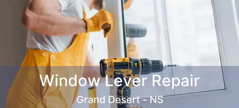  Window Lever Repair Grand Desert - NS