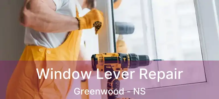  Window Lever Repair Greenwood - NS