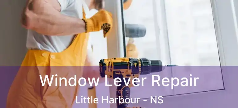  Window Lever Repair Little Harbour - NS