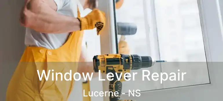  Window Lever Repair Lucerne - NS