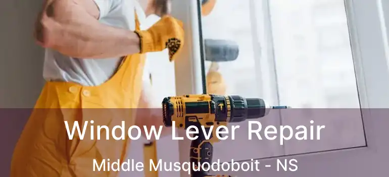  Window Lever Repair Middle Musquodoboit - NS