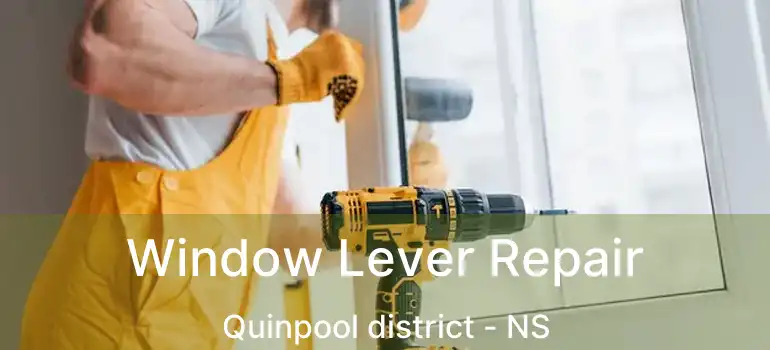  Window Lever Repair Quinpool district - NS