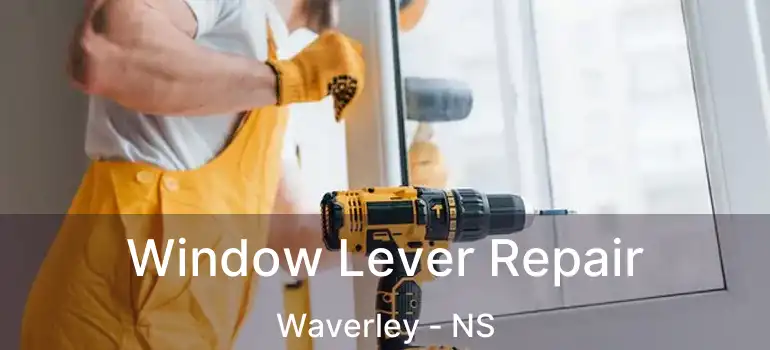  Window Lever Repair Waverley - NS