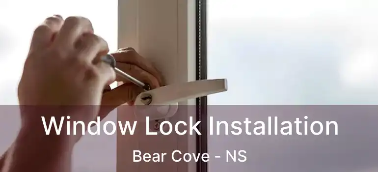  Window Lock Installation Bear Cove - NS