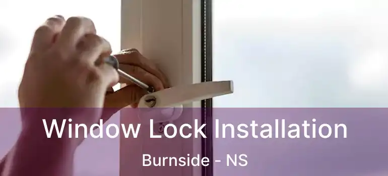  Window Lock Installation Burnside - NS