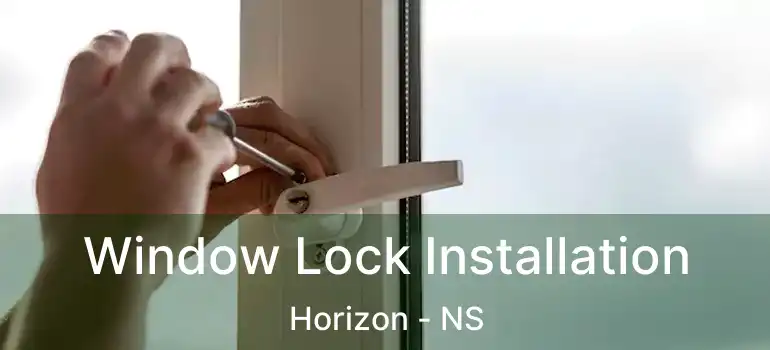  Window Lock Installation Horizon - NS