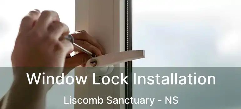  Window Lock Installation Liscomb Sanctuary - NS