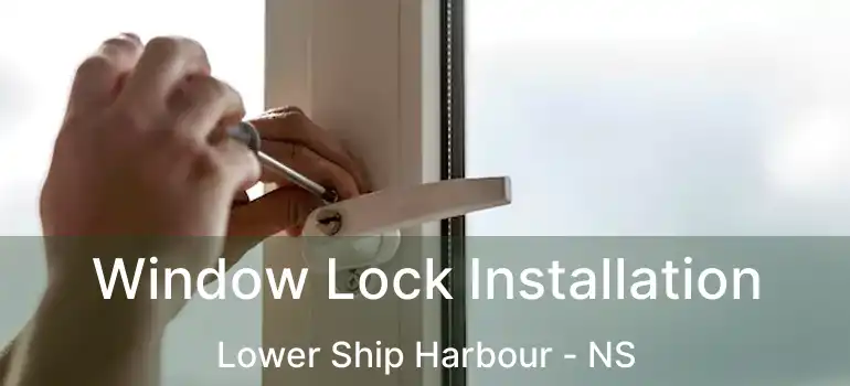  Window Lock Installation Lower Ship Harbour - NS