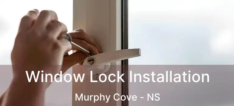  Window Lock Installation Murphy Cove - NS