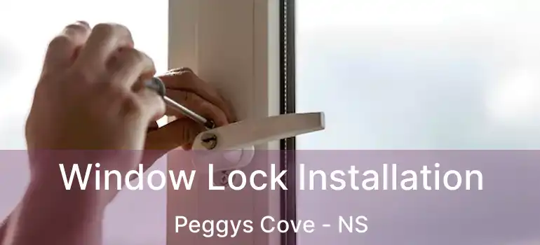  Window Lock Installation Peggys Cove - NS