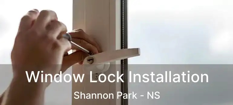  Window Lock Installation Shannon Park - NS