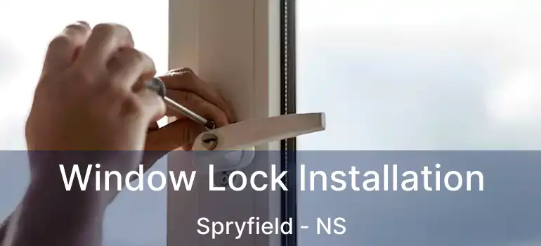  Window Lock Installation Spryfield - NS