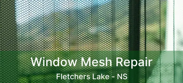  Window Mesh Repair Fletchers Lake - NS