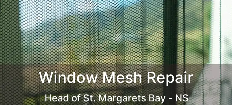  Window Mesh Repair Head of St. Margarets Bay - NS