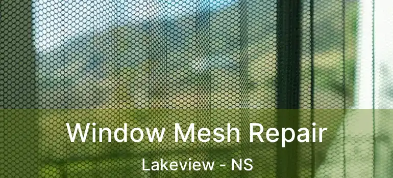  Window Mesh Repair Lakeview - NS